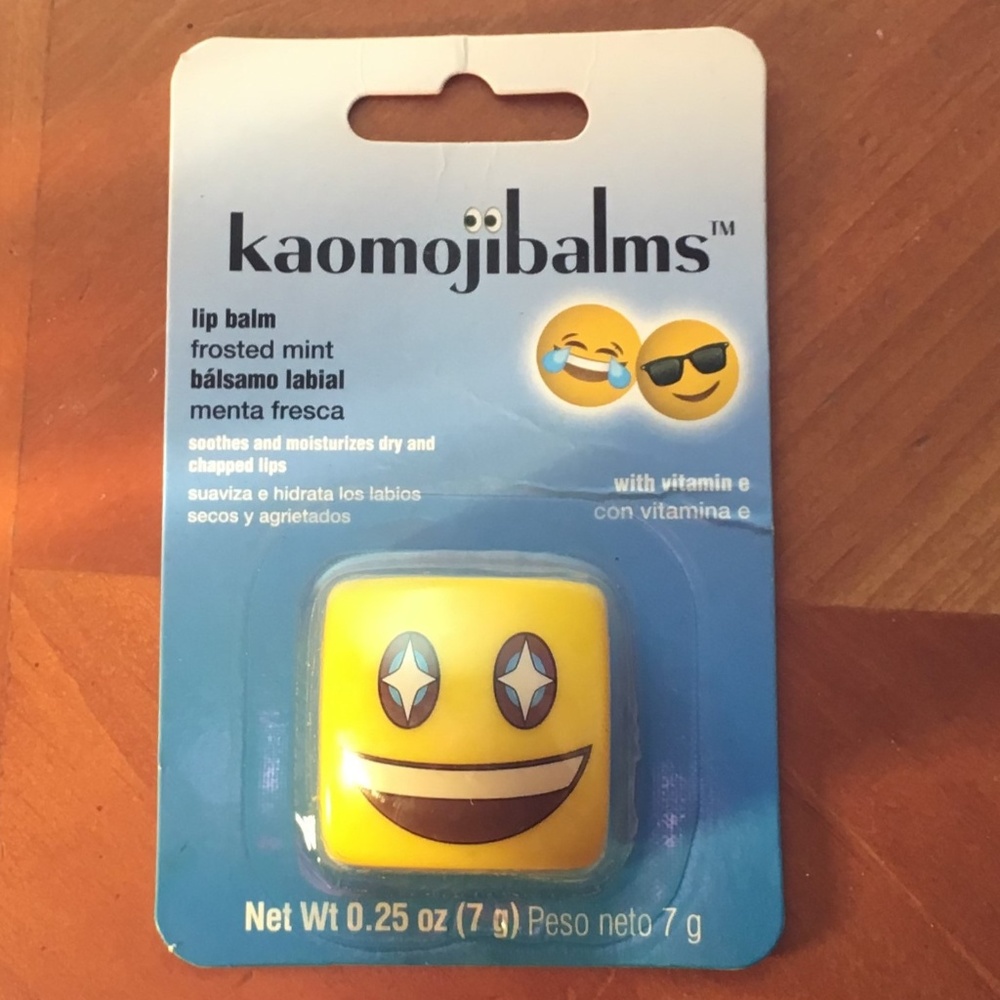 🤩 Kaomojibalms™ Frosted Mint Vitamin E lip balm🤩